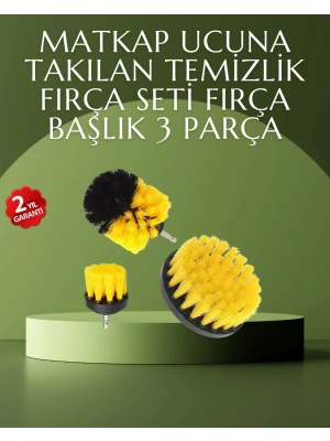 ® Matkap Ucu Temizlik Fırçası Seti Ev ve Araç İçin