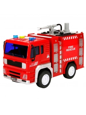 ®  Sesli ve Işıklı Su Fışkırtan İtfaiye Aracı 20 cm.