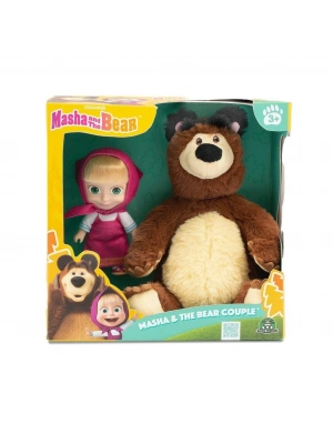 ® MHA21000 Maşa ve Koca Ayı 20 cm Koca Ayı ve 12 cm Maşa