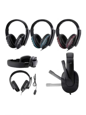 ® Mikrofonlu Gamer Kulaklık Oyuncu Kulaklığı Yüksek Ses Kaliteli Stereo Yumuşak Yastıklar