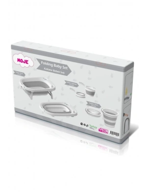 ®   Katlanır Küvet Seti Gri