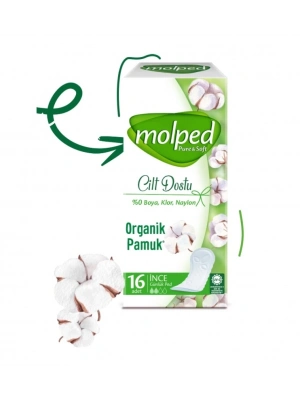 ®   Pure&Soft İnce Günlük Ped 16 Adet