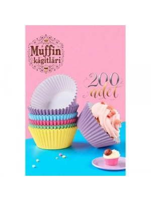 Muffin Kalıbı - Muffin Kağıdı - Muffin Kek Kalıbı 200 Adet