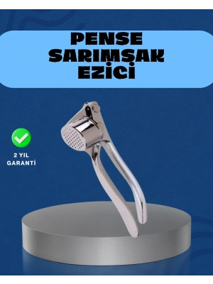 ® Mutfak Sarımsak Ezici Kaymaz Saplı Güçlü Mekanizma