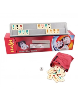 ® 1010129 Flash Plastik Okey Takımı ,Star okey