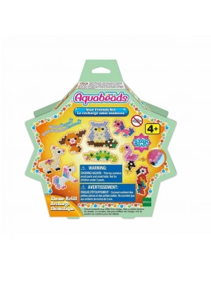 ® 31602 AquaBeads Star Bead Arkadaşlar Seti / Yedek boncuk paketi / Epoch / +4 yaş