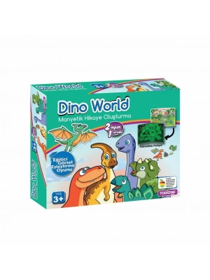® 83915 DINO WORLD MANYETİK HİKAYE OLUŞTURMA