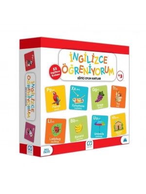 ® İngilizce Öğreniyorum Eğitici Oyun Kartları