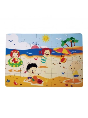 ® CS-1282 YAZ  AHŞAP YER PUZZLE