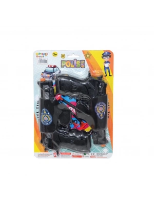 ® FAB 1414 2li Silahlı Polis Oyun Seti -Prestij