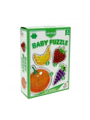 ® LC7227 Laço, Baby Puzzle - Meyveler - İlk Puzzle / +12 ay