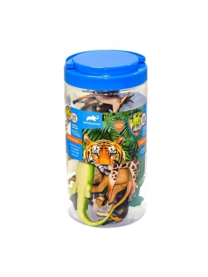 ® SH-D6401 Vahşi Hayvan Oyun Seti 23 cm -Vardem