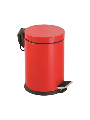 ® Onno Kırmızı Pedallı Çöp Kovası 5 Litre