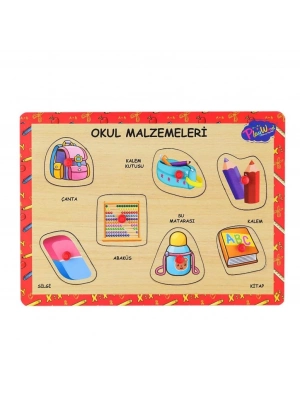 ® ONY-196-197 Ahşap Tutmalı Okul Malzemeleri