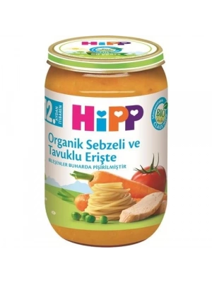 ®   Organik Sebzeli Tavuklu Erişte 220 Gr