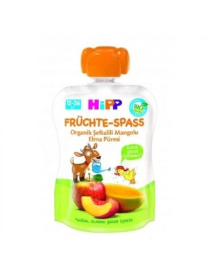 ®   Organik Şeftalili Mangolu Elma Püresi 100 Gr