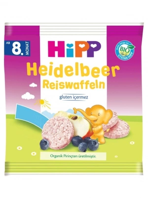®   Organik Yabanmersinli Pirinçli Bebek Gofreti 30 Gr