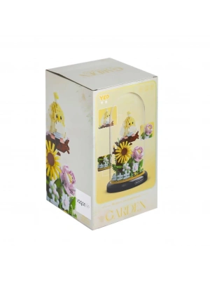 ® P1281 Panlos Fanus Çiçek 958 Parça Blok Seti -Vagon life