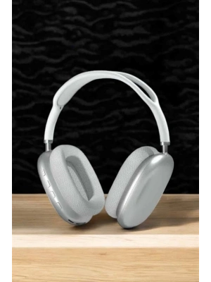 ® P9 Plus Kablosuz Kulak Üstü Bluetooth Kulaklık Beyaz Mikrofonlu Kulaküstü Kablosuz Kulaklık