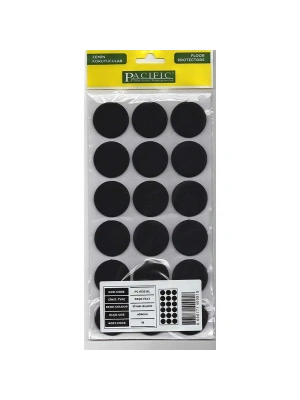 ® Pacific 6135 BL Yapışkanlı Keçe 35 mm Siyah