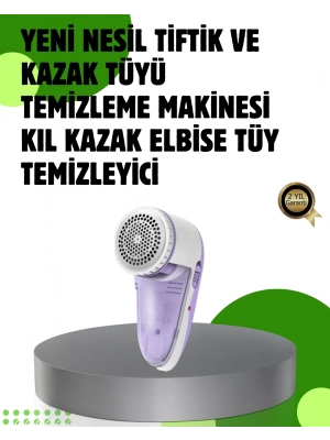 ® Pamuk Tiftik Tüy Temizleme Makinesi 5W – 3 Bıçaklı Sistem