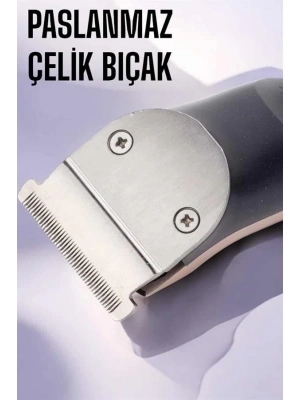 ® Paslanmaz Çelik Bıçaklı Hassas Çelik Bıçaklı Tıraş Makinesi