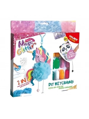 ® Paulinda Magic Glitter 2n1 DIY Keychains Hobi Set S00095608
