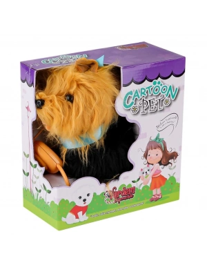 ® PFTB267 Yürüyen Tasmalı Peluş Köpek