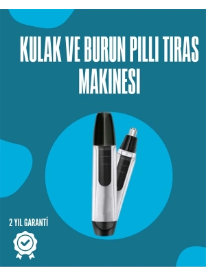 ® Pil ile Çalışan Kulak, Burun ve Kaş Tımar Cihazı