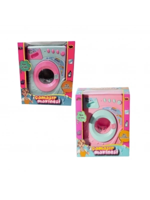 ® Pilli Işıklı ve Sesli Çamaşır Makinesi 02604