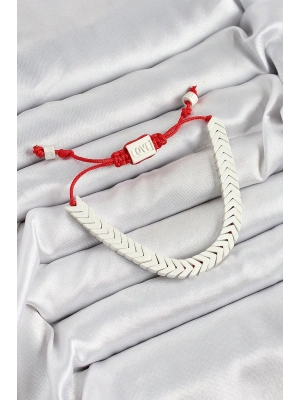 ® Pirinç Asansörlü Beyaz Juju Kadın Bileklik