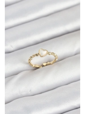 ® Pirinç Gold Renk Kalpli Model Kadın Yüzük