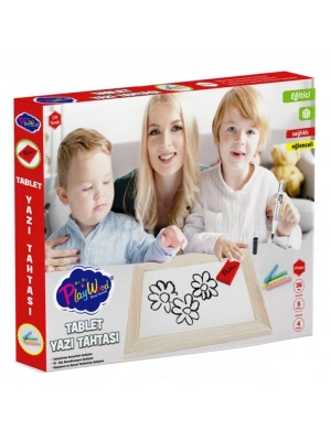 ® Ahşap Tablet Yazı Tahtası