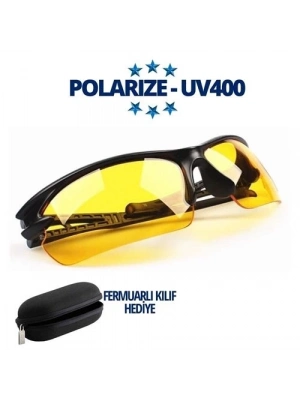 ® Polarize UV400 Sarı Camlı Güneş Gözlüğü
