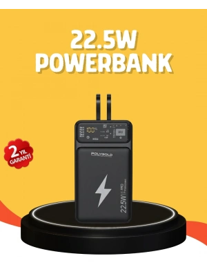 ® Powerbank 10000 mAh Dijital Göstergeli Taşınabilir