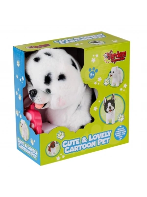 ® PR66022-25 Yürüyen Tasmalı Peluş Köpek