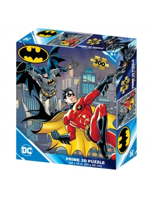 ® Prime 3D - Batman ve Robin 300 Parça Yetişkin Puzzle 32710