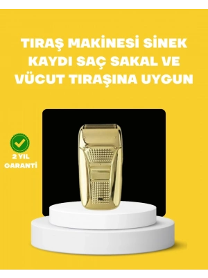 ® Profesyonel Kuru Kullanım Sakal Tıraş Makinesi Çift Başlıklı