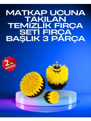® Profesyonel Matkap Ucu Temizlik Fırçası 3’lü Set