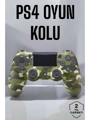 ® PS4 Oyun Kolu Kamuflaj Desenli Joystick