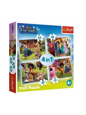 ® PUZZLE-34615  Encanto 4IN1 Puzzle