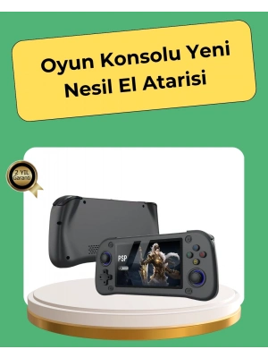 ® Retro ve Modern Oyun Destekli Taşınabilir Konsol 64GB Kart Dahil