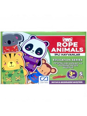 ® Animals İpli Hayvanlar Kutu Oyunu