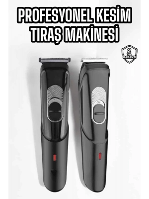 ® Saç Sakal Lazer Epilasyon Öncesi Tüy Kısaltma Makinesi Unısex 4 Taraklı