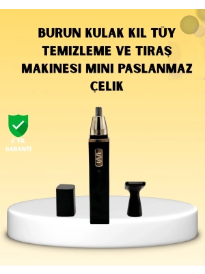 ® Şarjlı burun ve kulak kılı temizleme cihazı