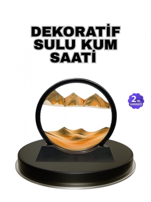 ® Şeffaf Dekoratif Kum Saati – Dayanıklı Gövde, Minimalist Stil, Masa ve Vitrin Aksesuarı