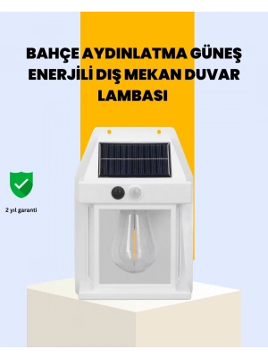 ® Sensörlü Solar Led Dış Duvar Aydınlatma