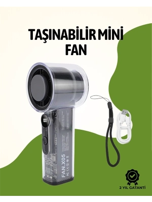 ® Sessiz Çalışan Taşınabilir Fan | Dijital Göstergeli | 100 Kademeli Hız Ayarı