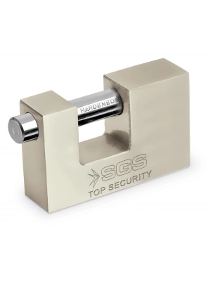 ® SGS 1365 Cam Kapı Kilidi Kayar Milli Saten Kaplama 70 mm