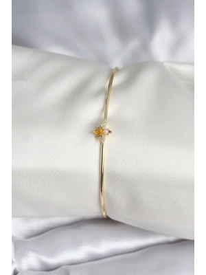 ® Sinek Figürlü Gold Renk Pirinç Kadın Bileklik